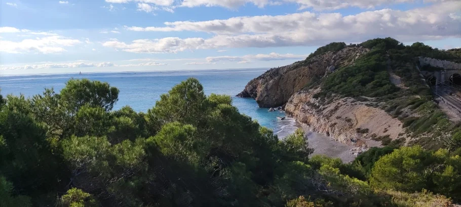 Canyelles village in the Garraf Natural Park